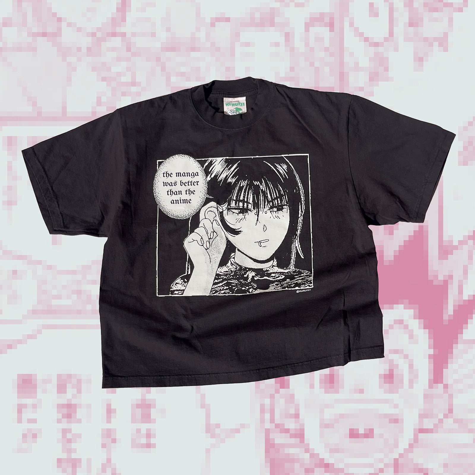 Manga Art Print Tees that Speak Louder than Words