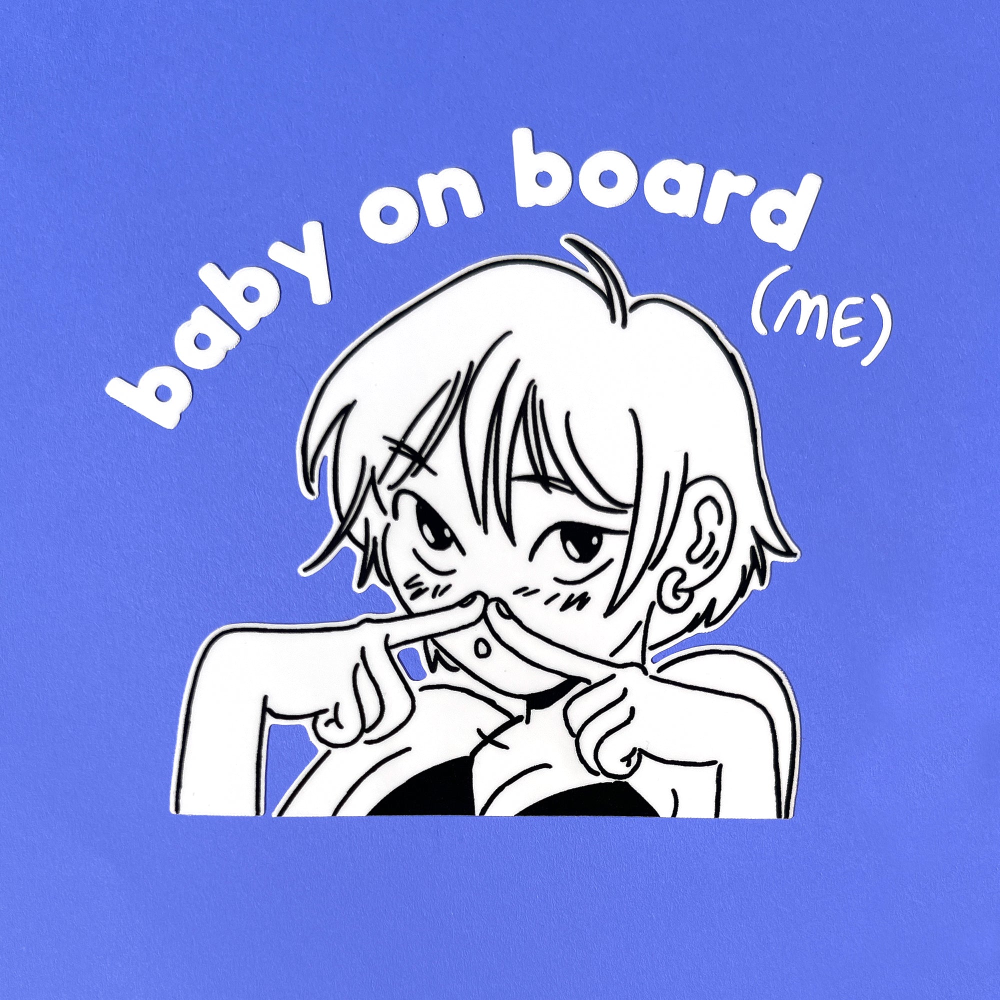 Baby On Board (Me) Decal