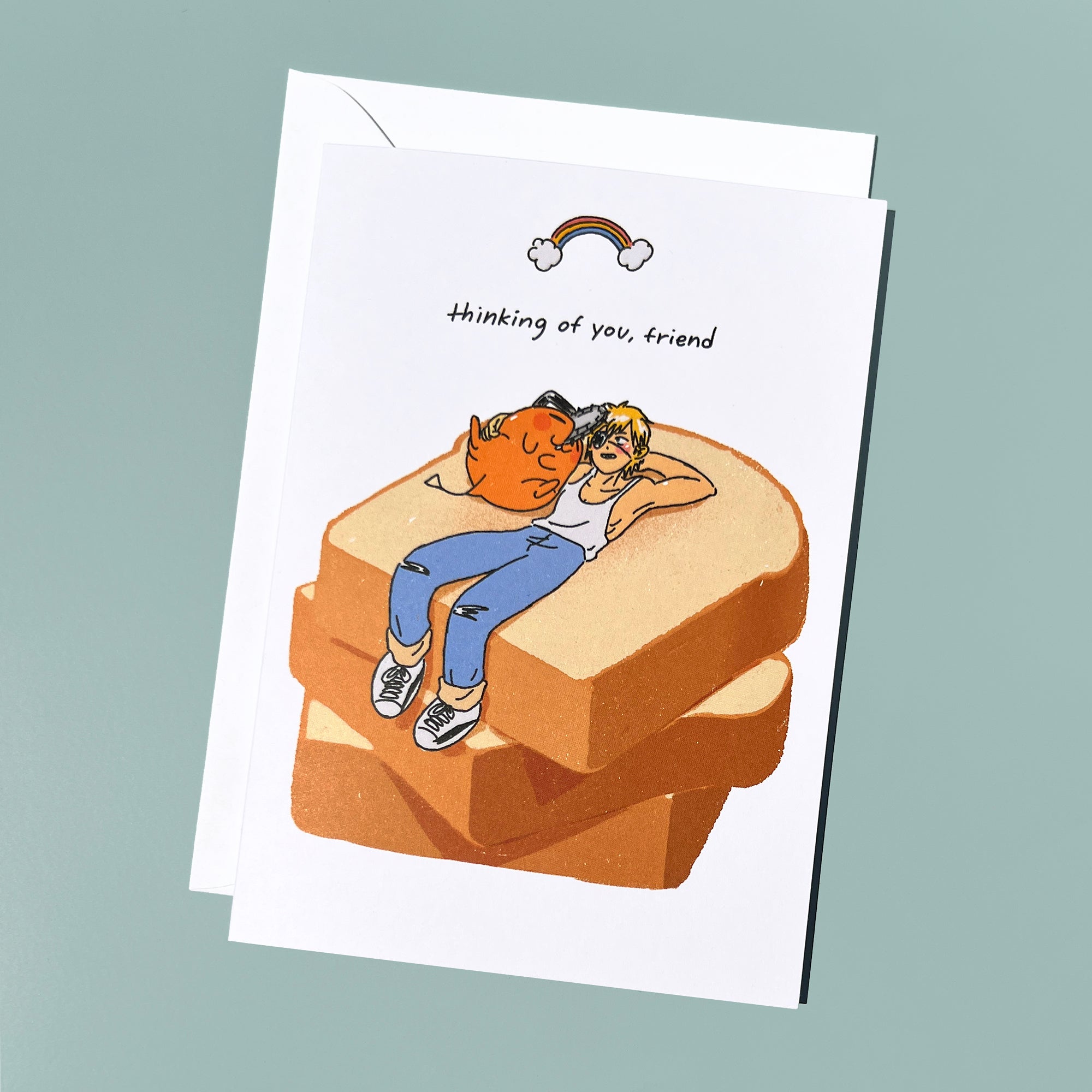 Himeno Chainsawman Greeting Card for Sale by Toxxicarts