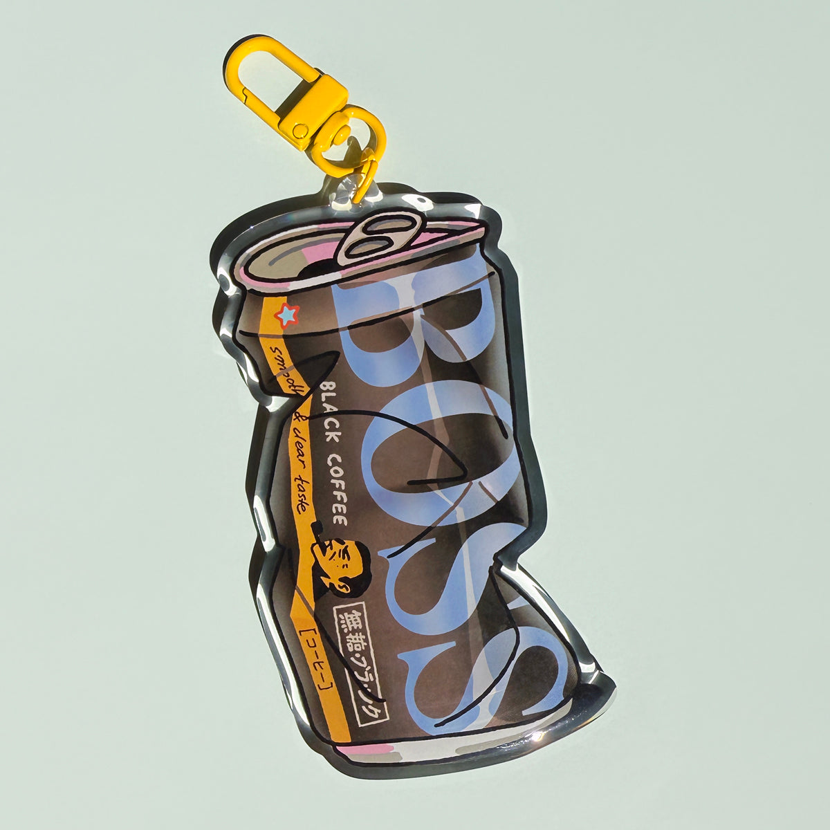 Boss Coffee Acrylic Keychain