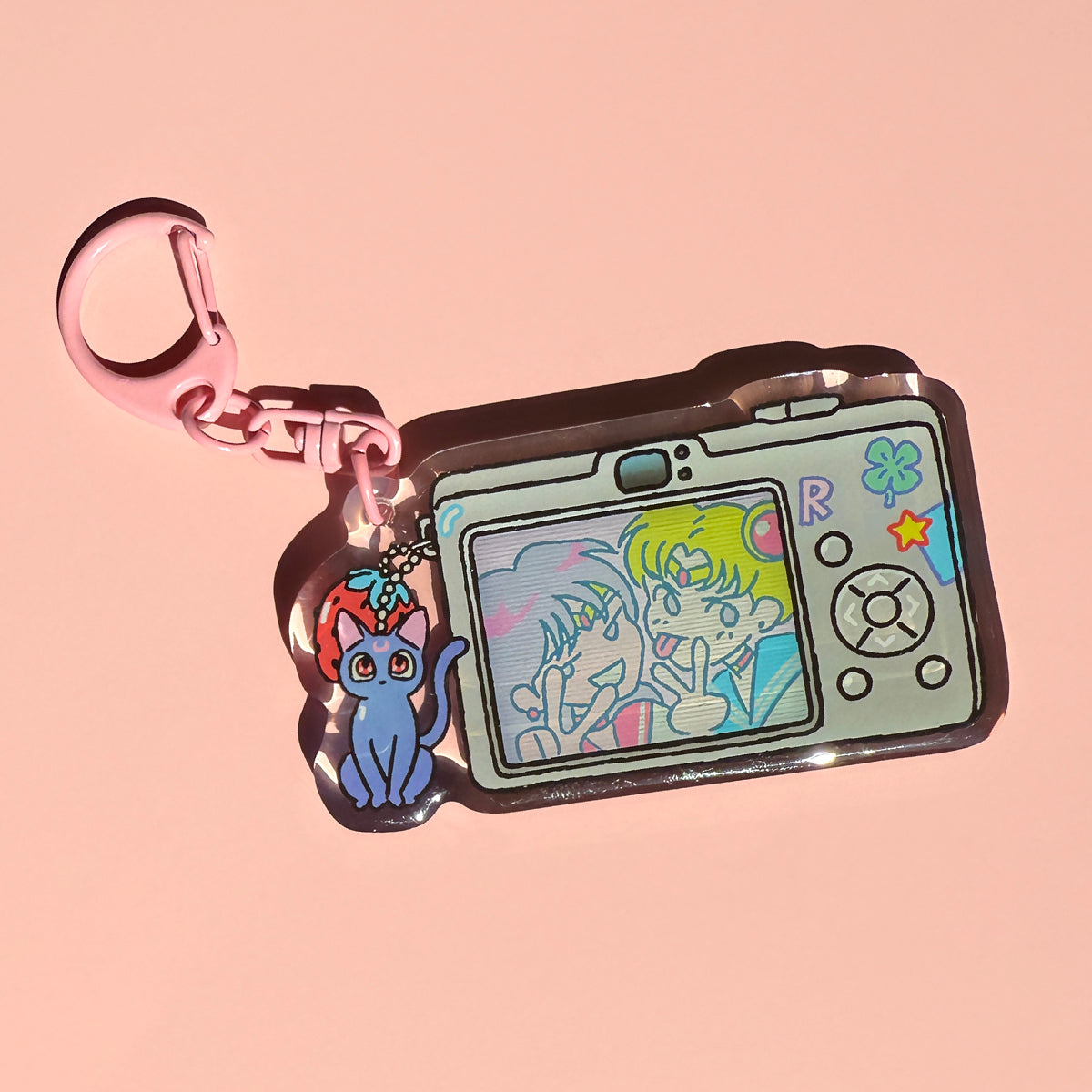 Sailor Moon Camera Acrylic Keychain