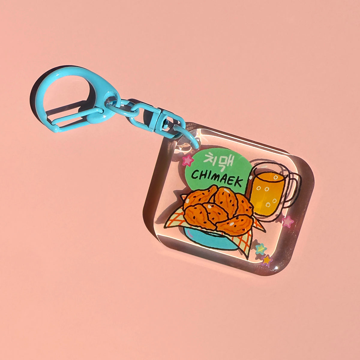 Chimaek Acrylic Keychain