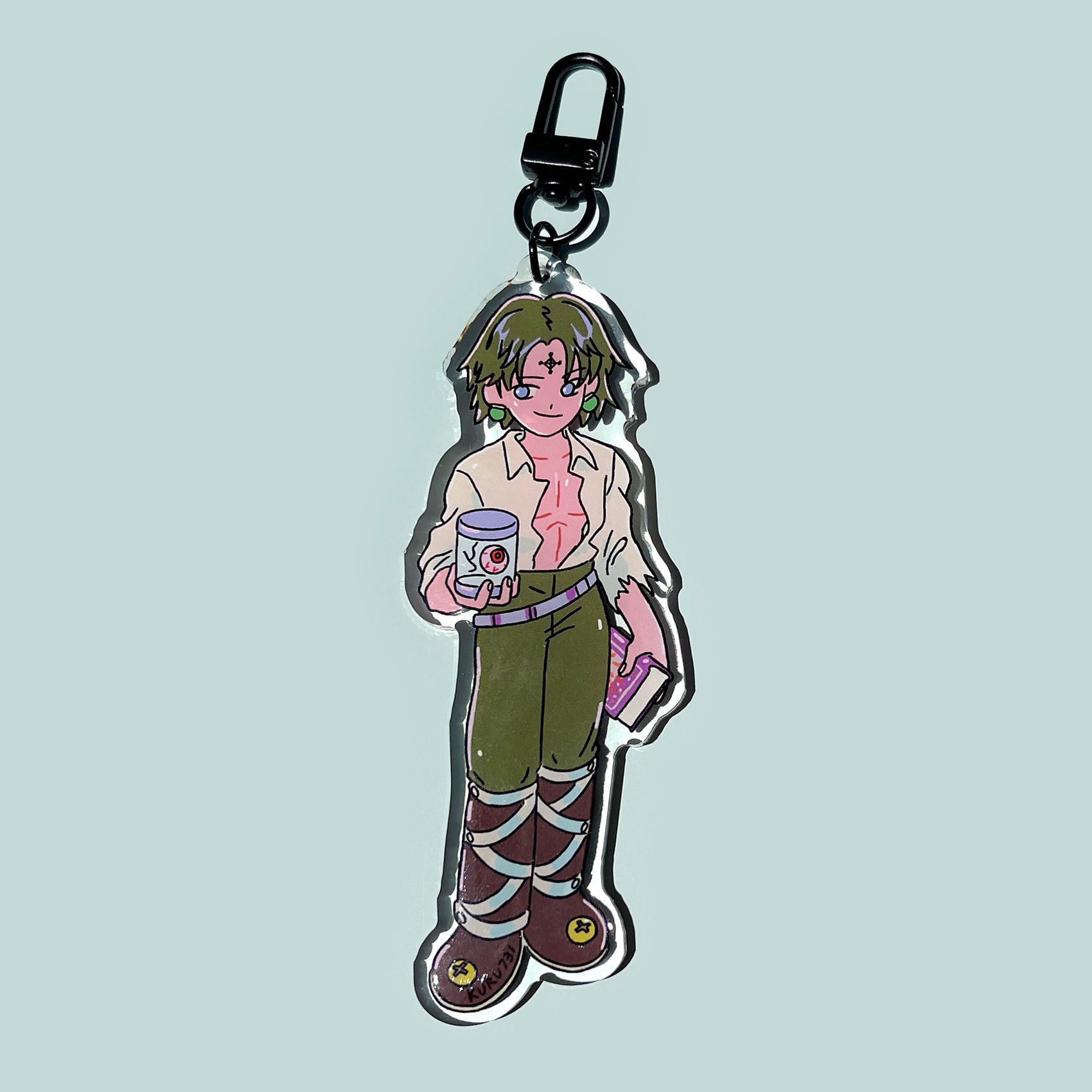 Chrollo Eyeball Keychain (HXH) – kuru731