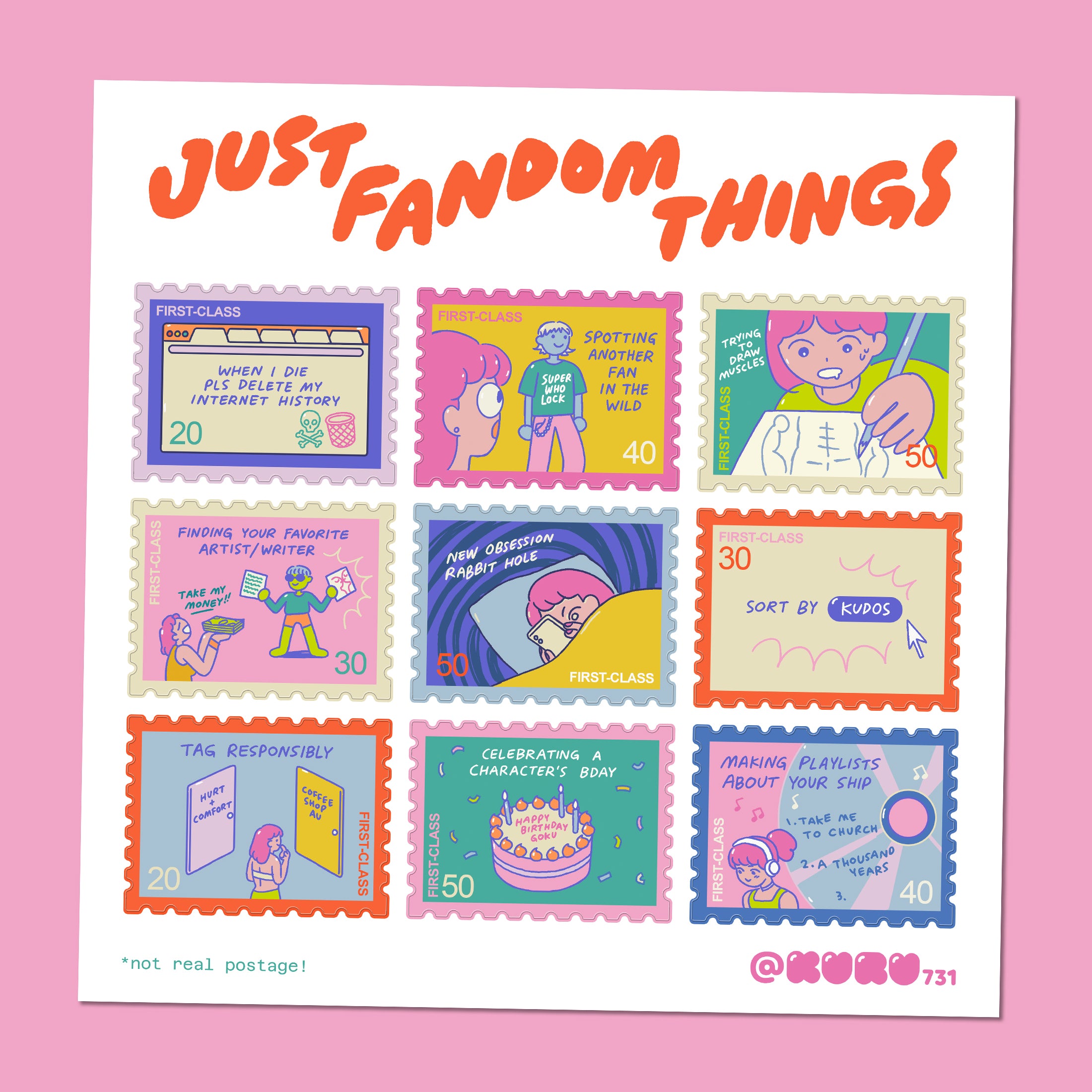 kuru☆♥確認画面 Stickers – kuru731
