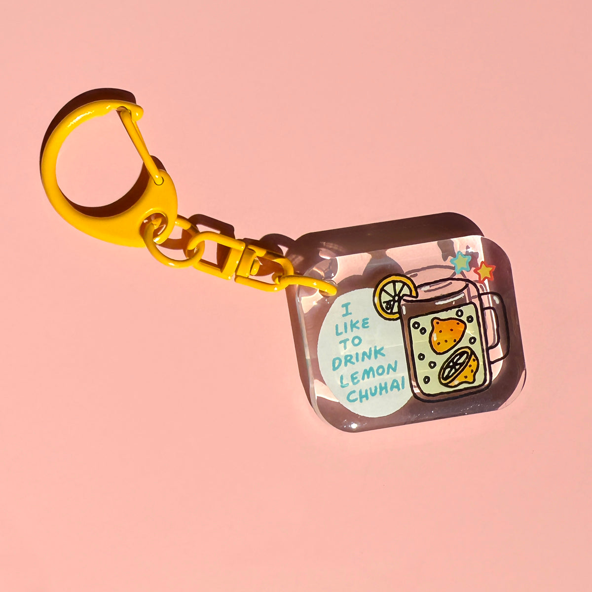 Lemon Chuhai Acrylic Keychain