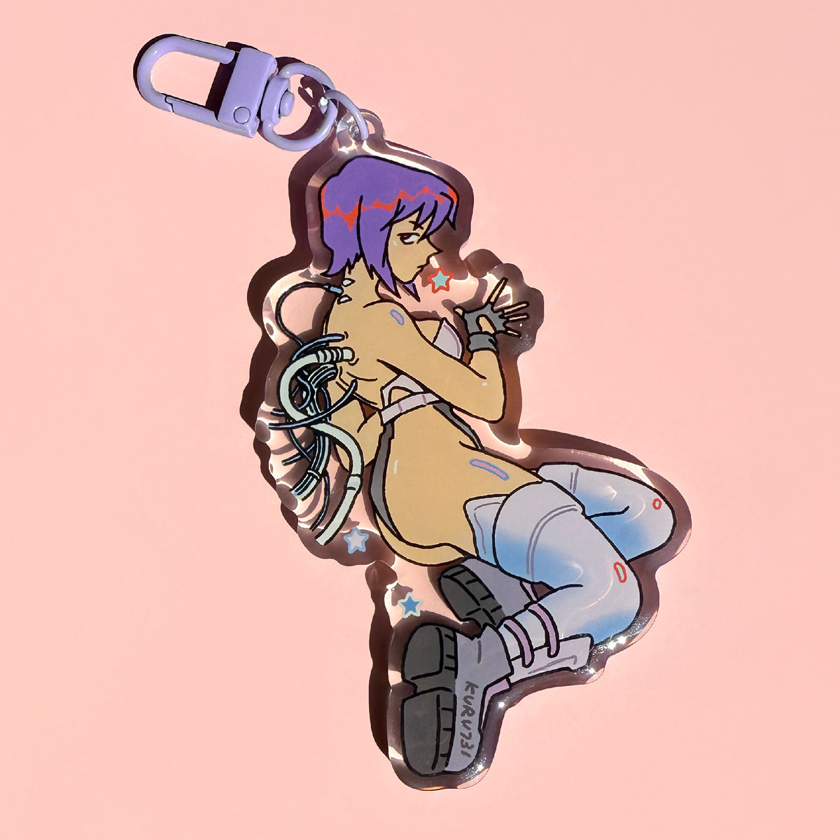 Major Acrylic Keychain