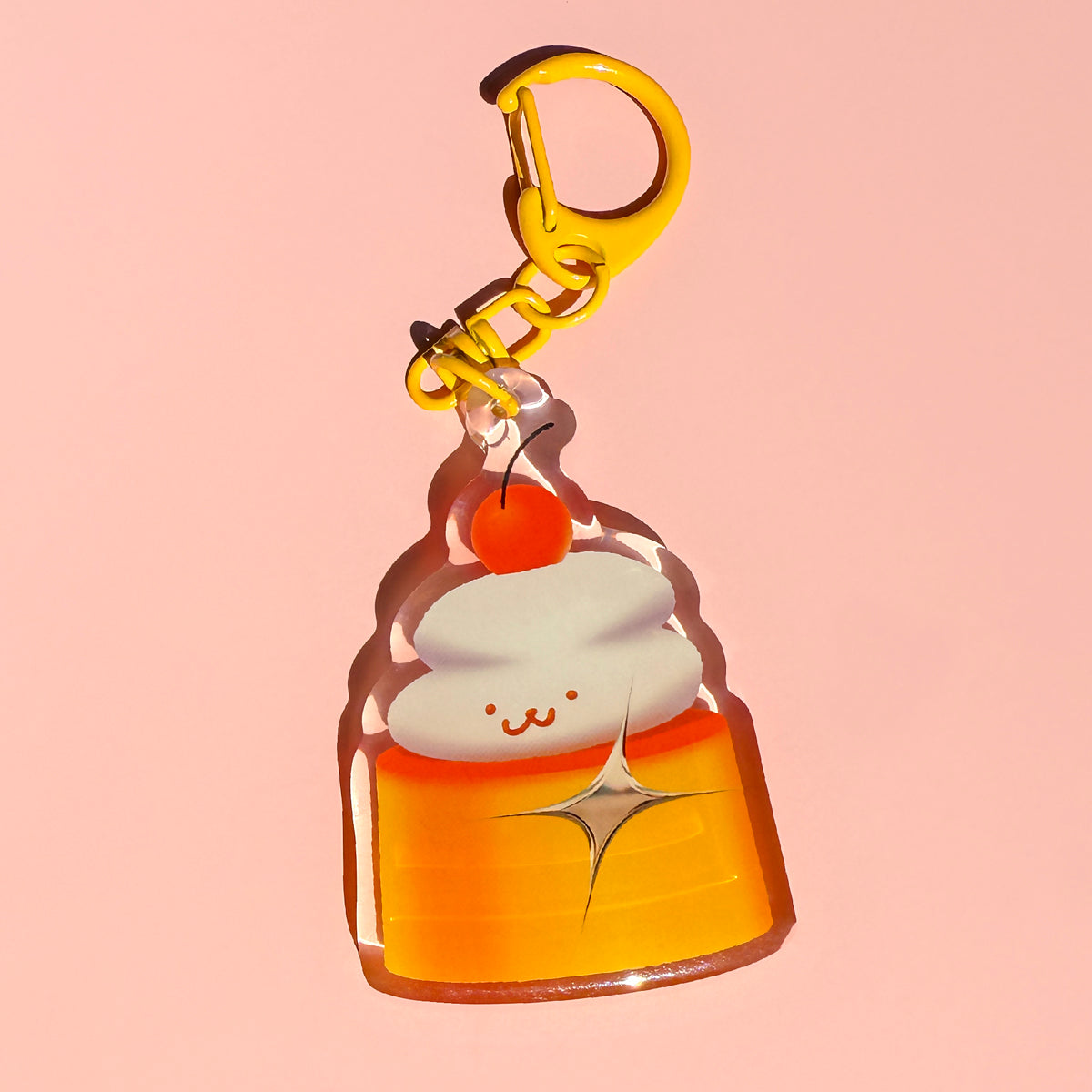 Purin Smile Acrylic Keychain