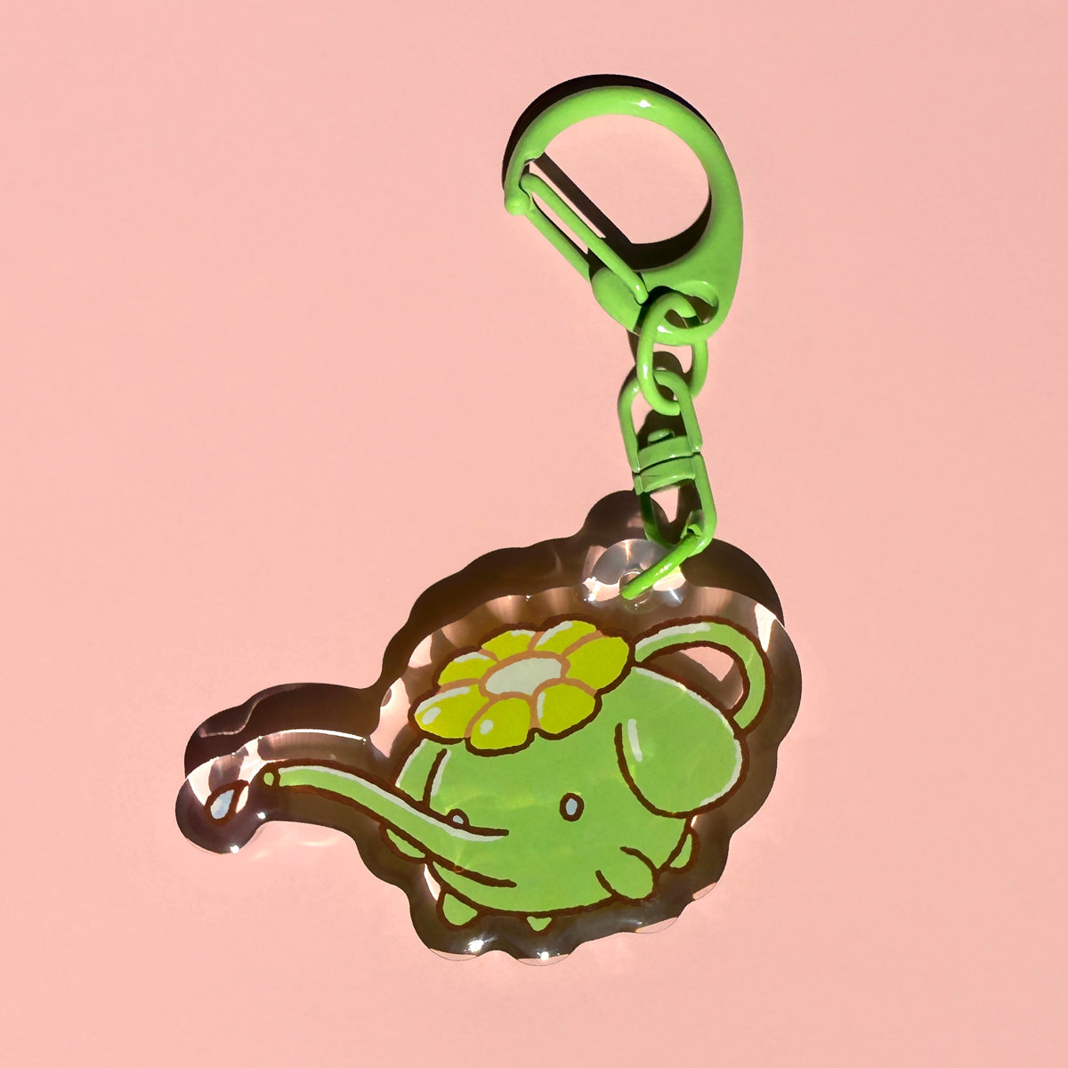 Skiploom Watering Can Acrylic Keychain