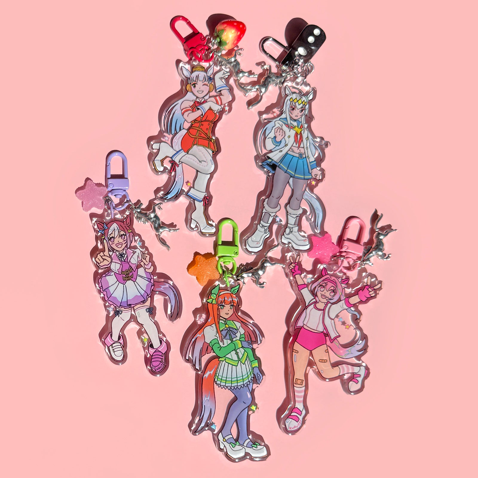 Uma Musume Keychains