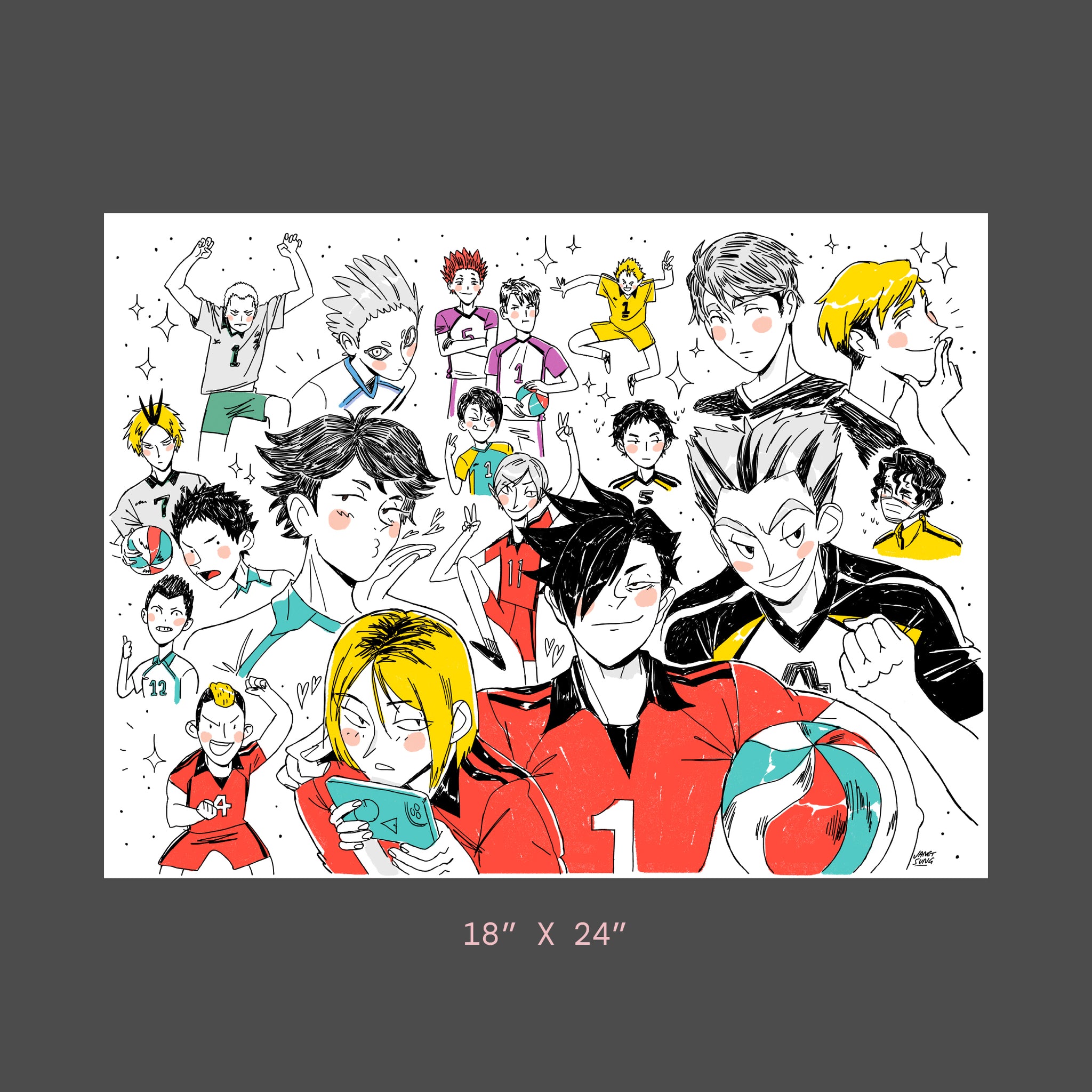 Haikyuu Rivals Print (Large)