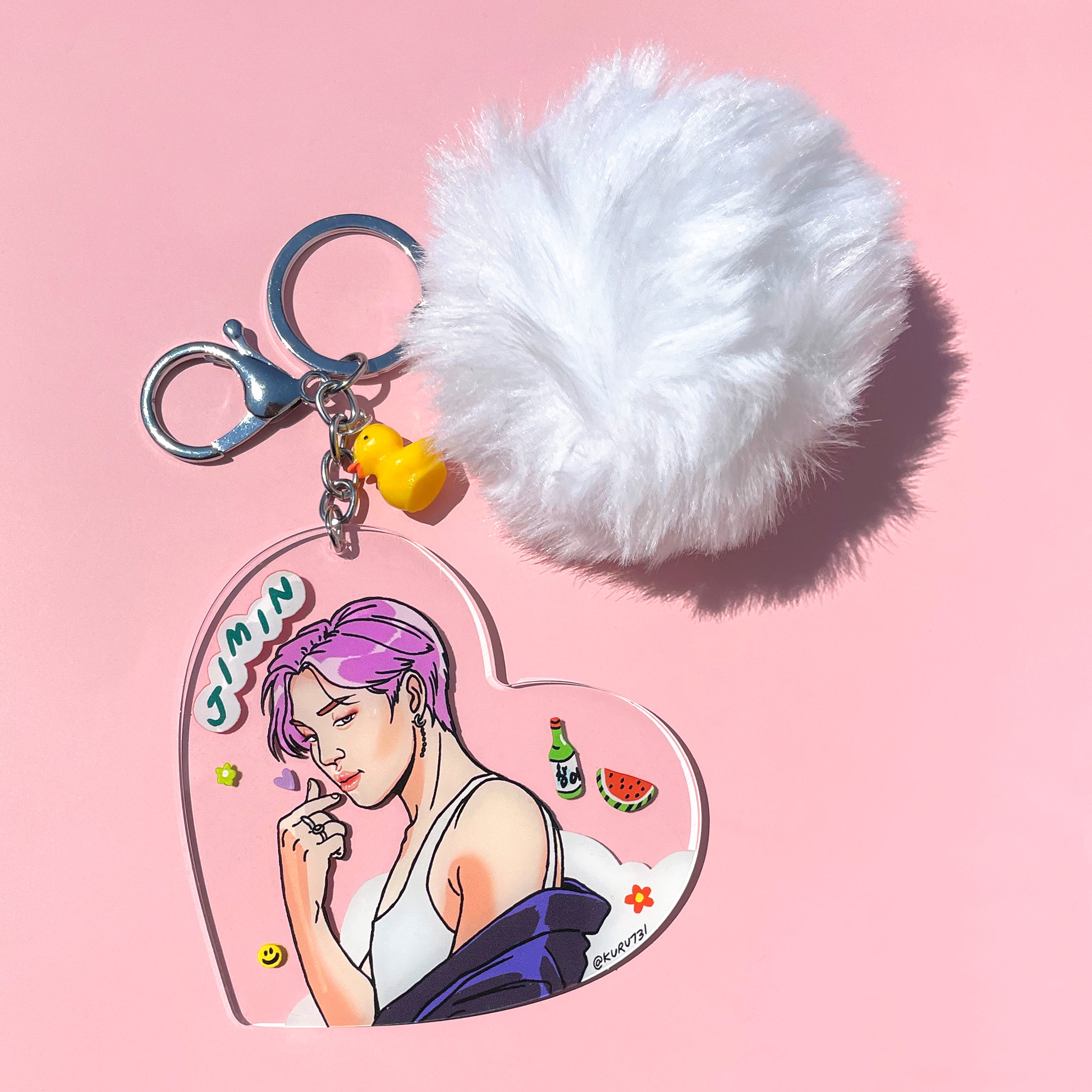 BTS アクリルキーリング OT7 var. BTS OT7 Keychains – kuru731