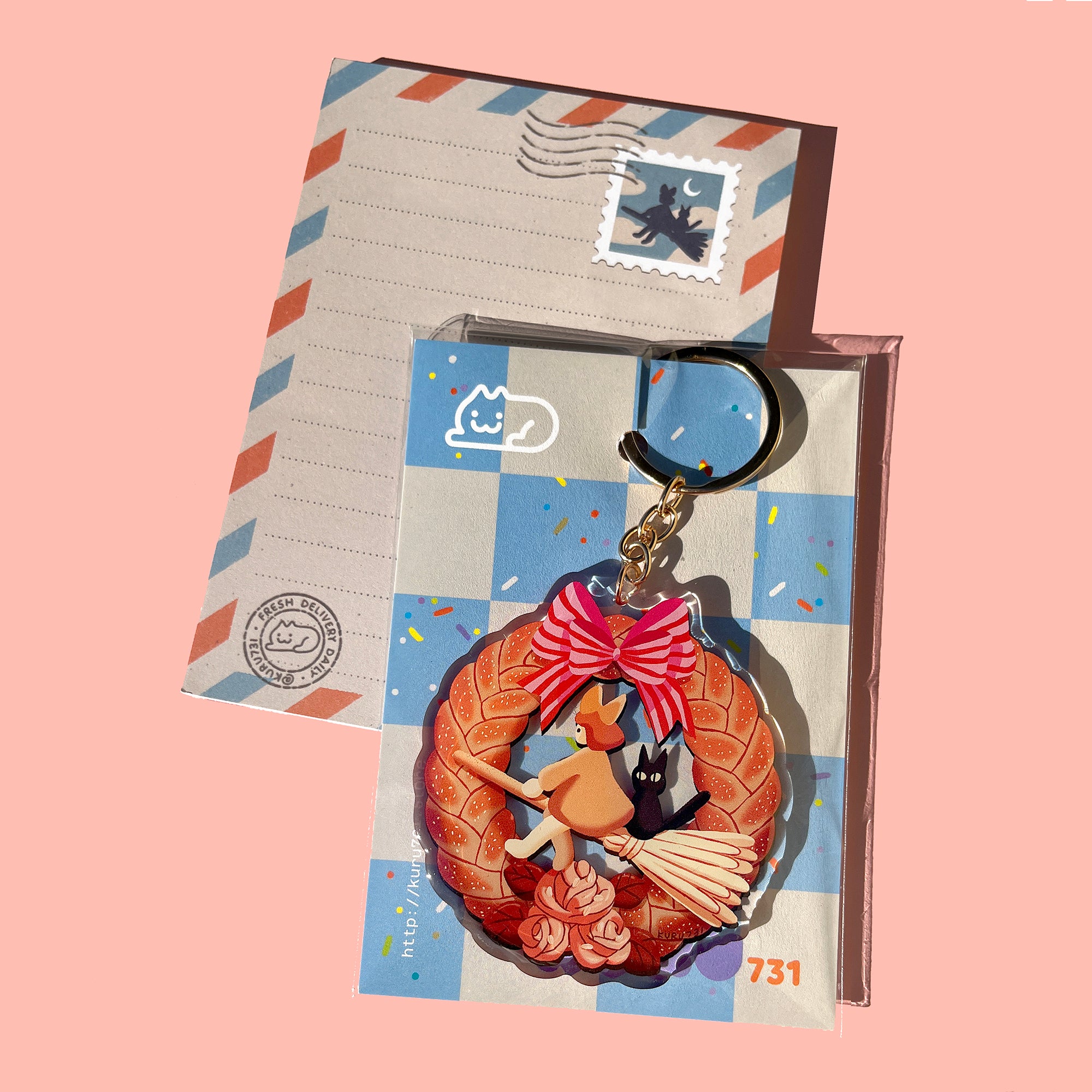 Kiki Note + Keychain Gift Set
