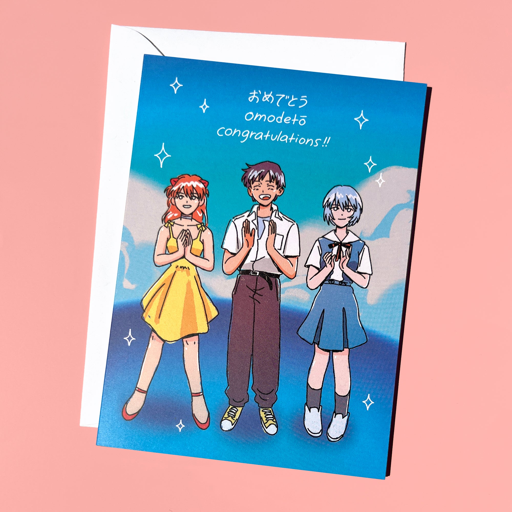 Omodeto Eva Greeting Card