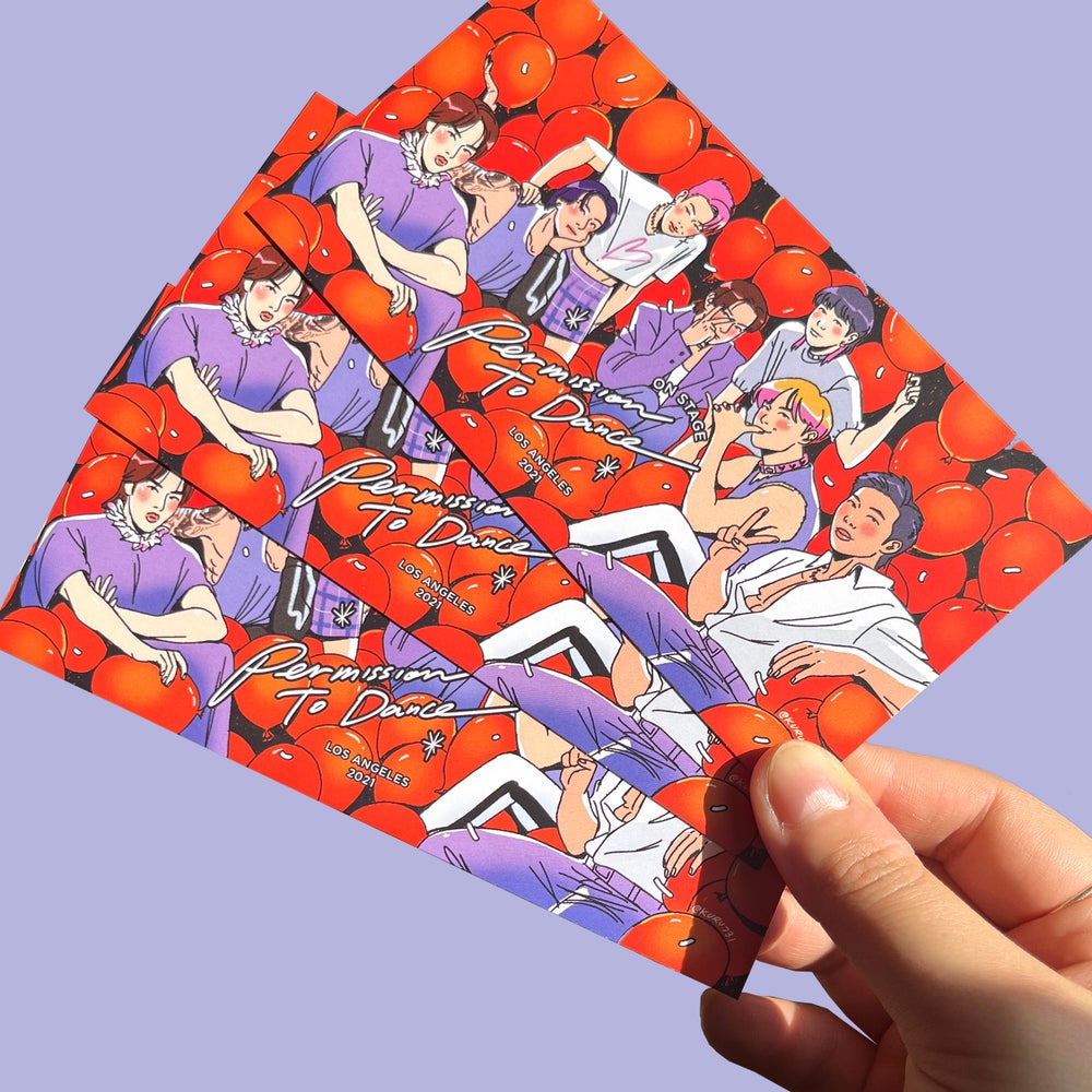 BTS Permission to Dance Postcards (3-Pack)