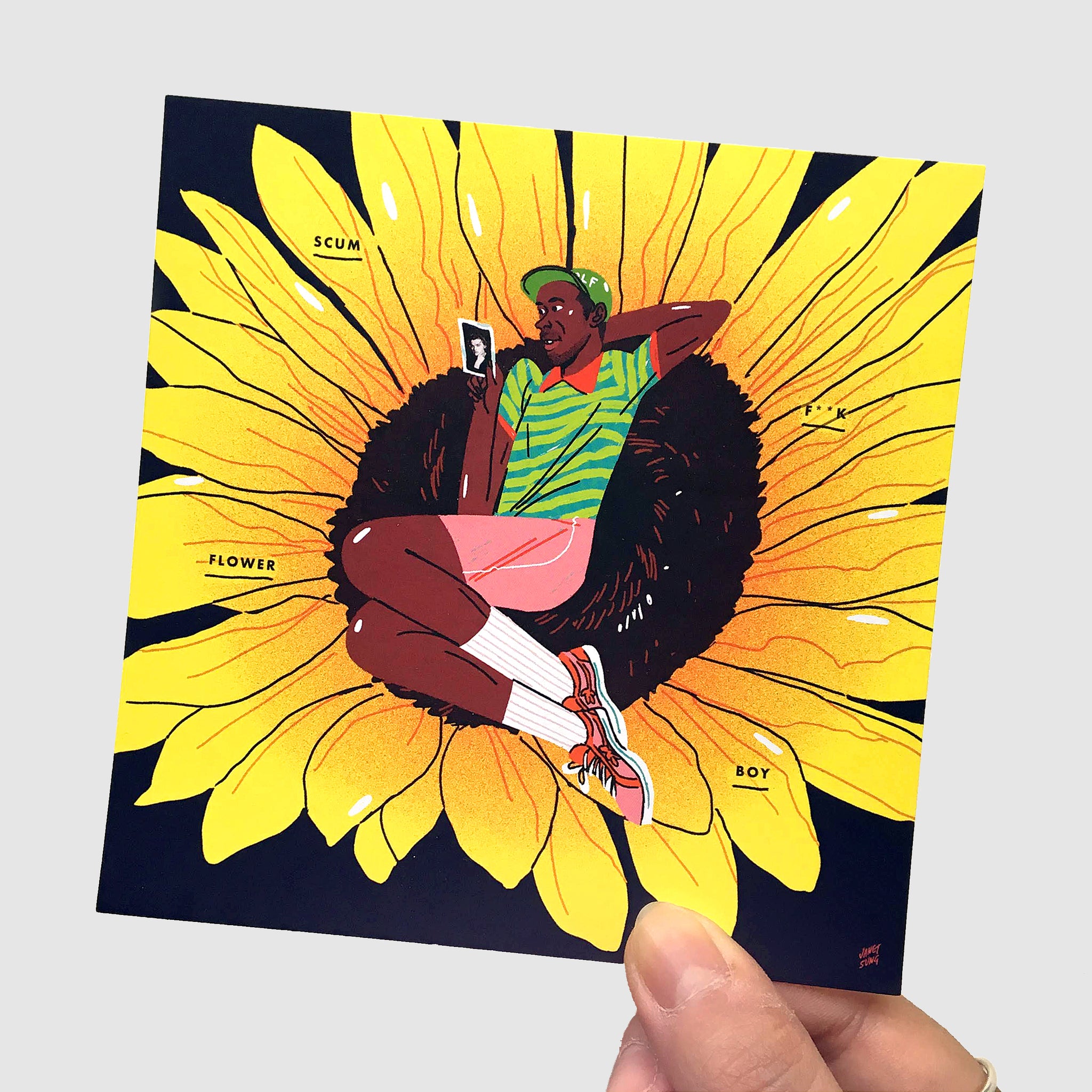 Flower Boy Tyler the Creator Mini Print